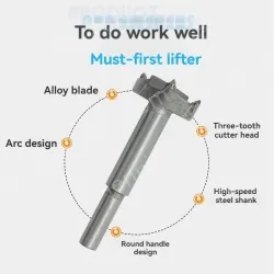 Woodworking hole opener 24mm