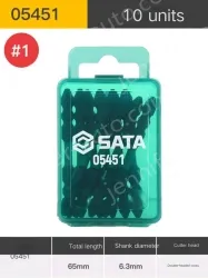 10Pcs double-ended cross #1 with a total length of 65mm-05451