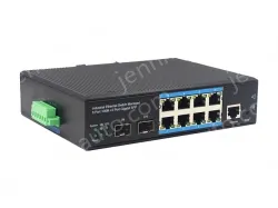 8-port 10/100BASE-TX+2G SFP Managed Industrial POE Switch