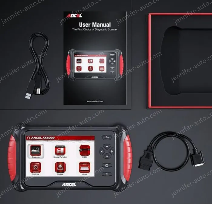 ANCEL FX8000 Automotive Full System Diagnostic Tool OBD2 Scanner