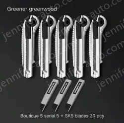 5 high-quality five consecutive shots + 5 alloy blades + 30 SK5 blades