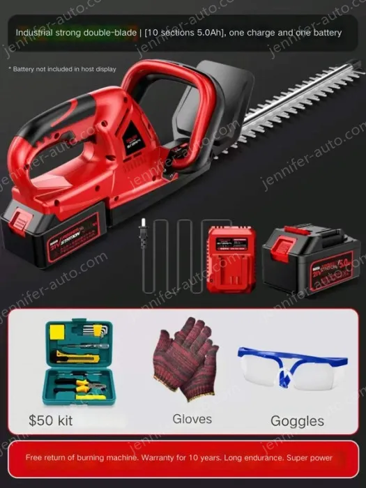Industrial powerful double-edged 10-cell 5.0Ah one battery and one charge