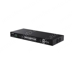 18GE+2SFP Ethernet Switch With 16-Port PoE