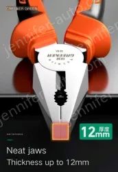 Industrial Grade 6 inch needle-nose pliers