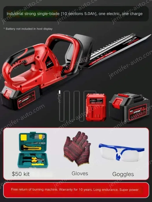 Industrial powerful single-edged 10-cell 5.0Ah one battery and one charge