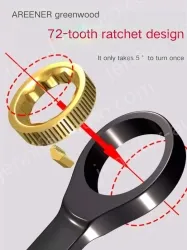 8 Pieces of Dual-purpose Ratchet (6-19)