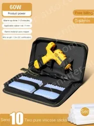 60W Extreme Glue Gun + 10 Glue Sticks + Storage Bag