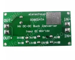 DC-DC high-voltage buck module regulated power board converters Input DC 17~80V Output 15V