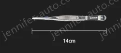 Stainless steel tweezers Straight round head (304 models) 14cm