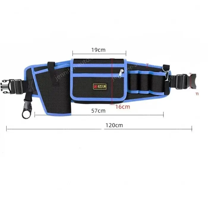 Hand drill bag + waist bag + mineral water hook