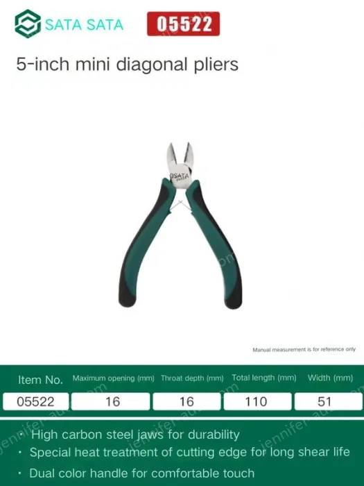 5 inch diagonal pliers 05522