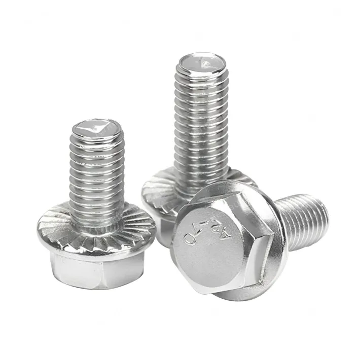 Hexagonal flange screws