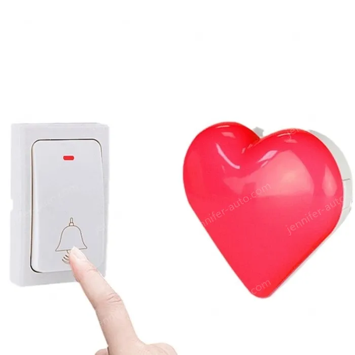 Love self generating wireless doorbell, increase volume, remote elderly, deaf, self generating wireless smart doorbell