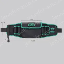 The waist bag can hold a mobile phone with a thickened flip cover