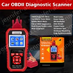 KW880 Automotive Fault Diagnosis Instrument Engine Fault Reading Fault Code Query Playback Function Testing Tools