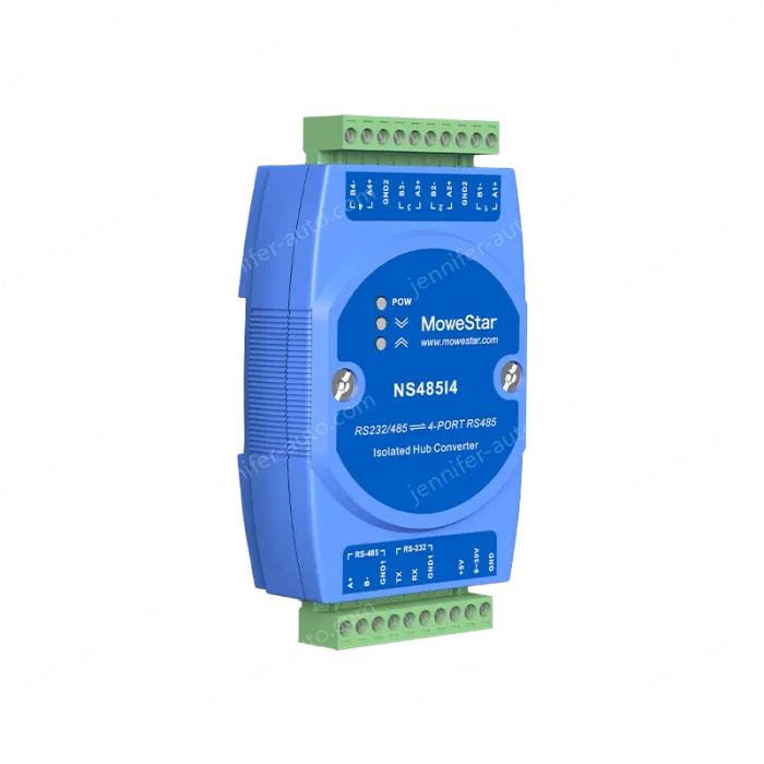 1 Port RS232/485 To 4 Ports RS485 Passive Isolated HUB