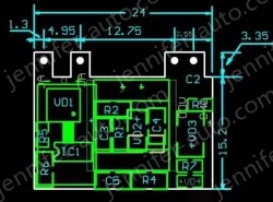 Small, safe isolated, regulated power supply switching power supply module 5V 1A