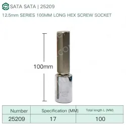 Dafei 17mm with a total length of 100mm-25209