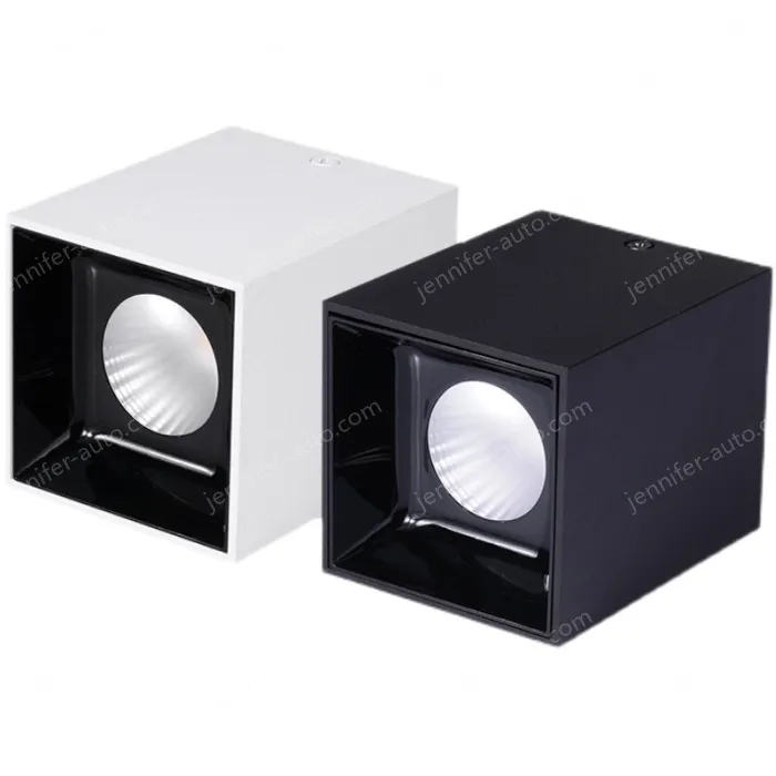 Surface-mounted square cob spotlights 30W