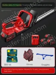 Brushless high-efficiency double-edged 10-cell 4.0Ah one battery and one charge