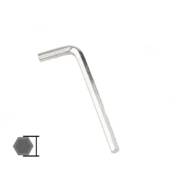 Nickel plated 0.9mm 10pcs flat head
