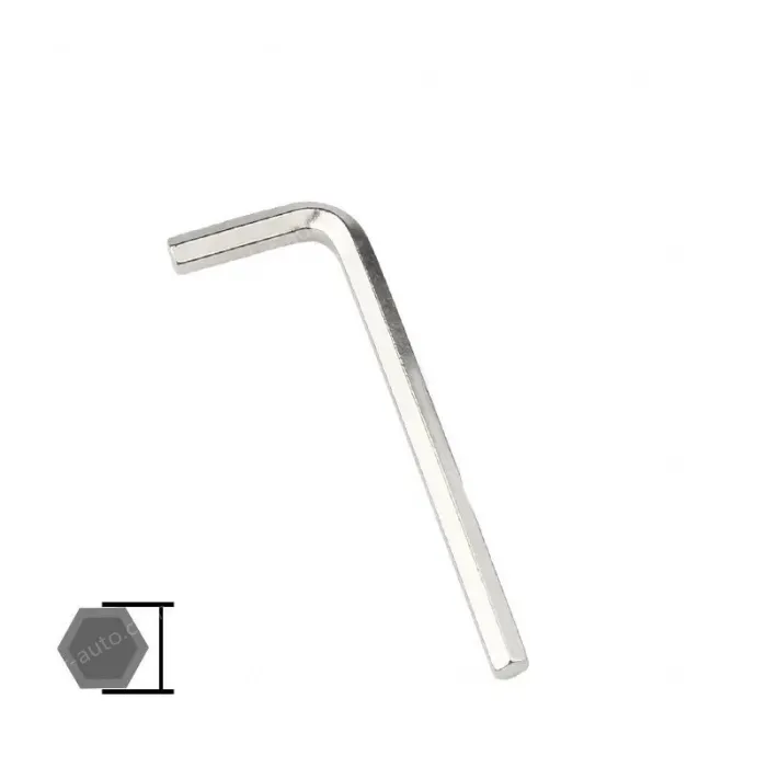 Nickel plated 0.9mm 10pcs flat head