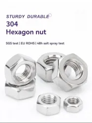 External hexagon nut 201 stainless steel-M20
