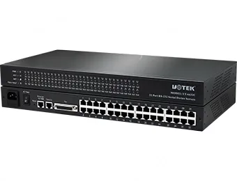 UOTEK 10/100M TCP/IP to 32 Ports RS-232 Serial Device Server