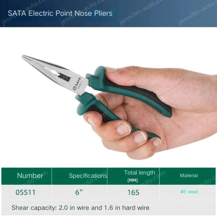 6 inch needle-nose pliers 05511