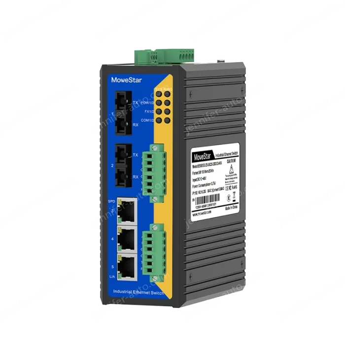 [100 Gigabit 2 Optical 3 Electrical] 2 Serial Port Ring Network Management Industrial Switch