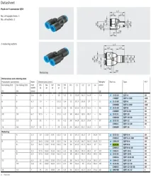 Push-in fitting QSY-8-6(FESTO)