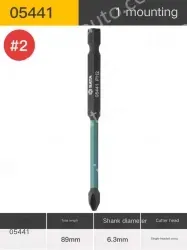 Single Head Cross #2 Overall length 89mm-05441