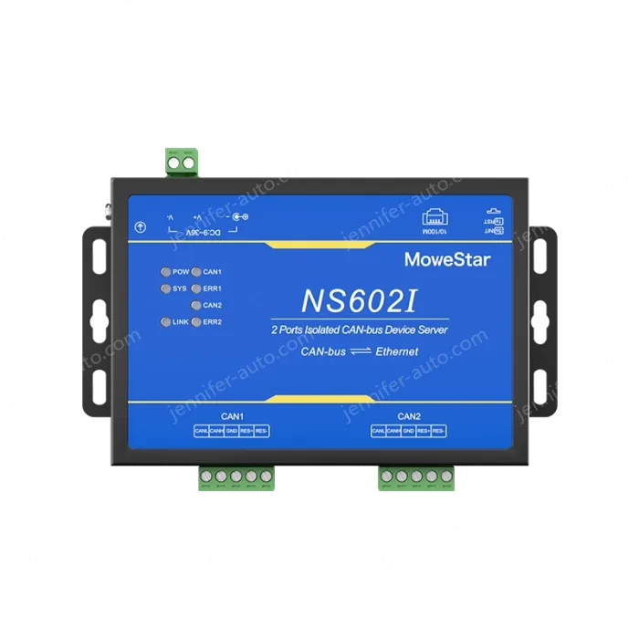 2 Ports CAN-bus To Ethernet Opto-isolated Wall-mounted Ethernet CAN-bus Server