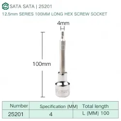Dafei 4mm with a total length of 100mm-25201