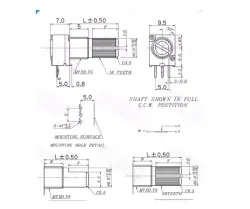 PWM DC motor governor DC 6V-28V speed regulation module