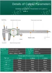 Digital caliper 0-150mm 91511