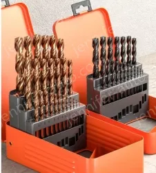 Industrial tin box 13 pieces set + 13 twist drills