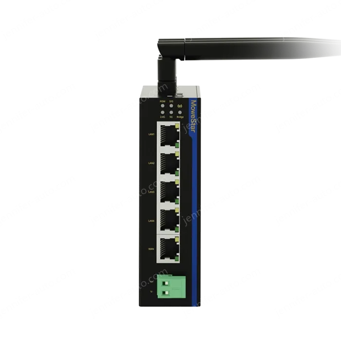 5 Ports Din-Rail Industrial WIFI dual band Wireless Router