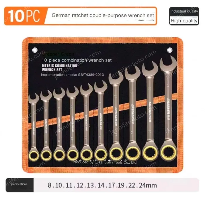10 Pieces of Dual-purpose Ratchet (8-24)