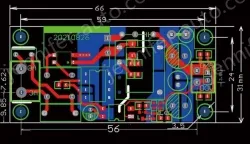 Small, safe isolated, regulated power supply switching power supply module 5V 450MA
