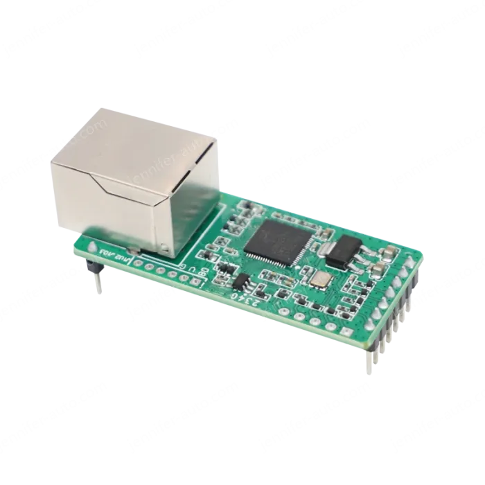 Low-cost serial-to-Ethernet module
