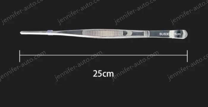 Stainless steel tweezers Straight round head (304 models) 25cm