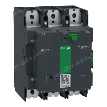 LC1G630KUEN Contactor, high power, TeSys Giga, standard version, AC-3, <= 440V, 630A, 3 pole/NO, 100-250VAC/DC coil