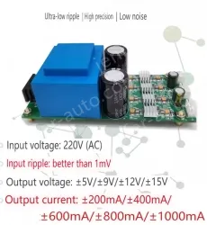 ACDC linear power supply 220V to positive and negative voltage &plusmn;15V &plusmn;200MA