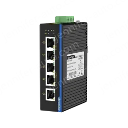 5 Ports Gigabit T(x) Din-Rail Unmanaged Industrial Ethernet Switch