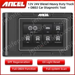 ANCEL HD3200PRO Asian Diesel Truck Diagnostic Tool China Truck Tester
