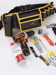 Yellow thickened tool belt bag medium bag