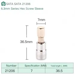 Xiaofei 7mm with a total length of 36.5mm-21206