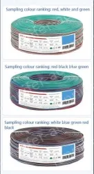 LED light connecting cable 26AWG*4 and (7/0.12TS)