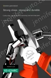 Industrial Grade 6 inch needle-nose pliers